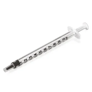 Henke-Ject injectiespuit 1 ml LDS