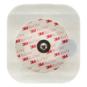 Red Dot ECG electrodes Soft Cloth