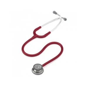 Littmann Classic III Monitoring stethoscoop - Bordeaux, Zilver, Bewerkt RVS