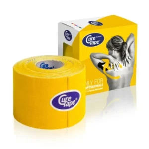 Curetape kinesiotape 5 m x 5 cm - Geel