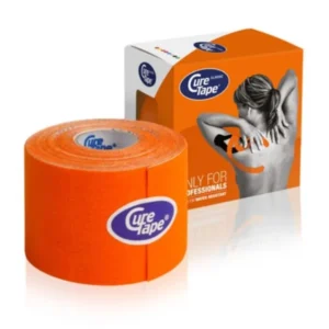 Curetape kinesiotape 5 m x 5 cm - Oranje