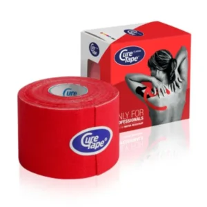 Curetape kinesiotape 5 m x 5 cm - Rood