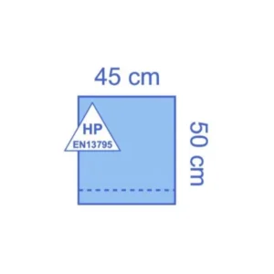 Afdeklaken Medline met plakstrip