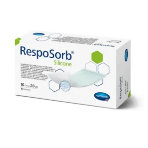Absorberend verband RespoSorb Silicone - 10 x 20 cm