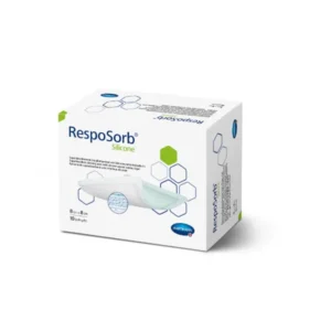 Absorberend verband RespoSorb Silicone - 8 x 8 cm