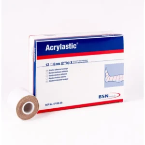 Acrylastic compressie- en steunverband - 2,5 meter x 10 cm