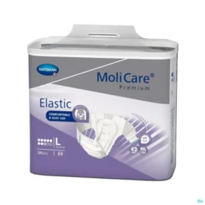 Incontinentieslip MoliCare Premium Elastic 8 drops - L