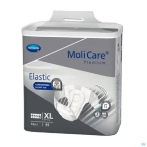 Incontinentieslip MoliCare Premium Elastic 10 drops - XL
