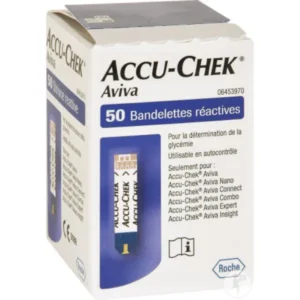 Accu-chek Aviva teststrips glucose