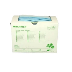 Mondmasker Barrier met elastiek blauw