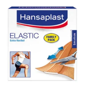 Hansaplast wondpleister Elastic Family pack 5 m x 6 cm