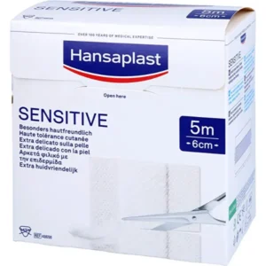 Hansaplast wondpleister Sensitive 5 m x 6 cm