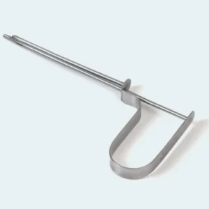 Quire oorhevel 11 cm Rvs