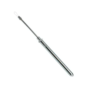 Ooglusje nylon 8 cm Rvs