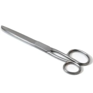 Huishoudschaar met een groot oog 17 cm Rvs