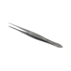 Gillies hechtpincet 1x2 tanden fijn model 15 cm rvs