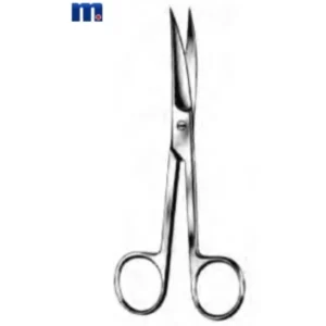 Schaar chirurgisch spits / spits 16 cm gebogen