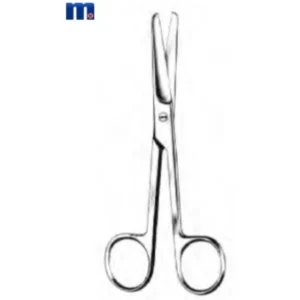 Schaar chirurgisch stomp / stomp 16 cm recht