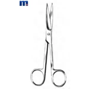 Schaar chirurgisch spits / spits 14 cm recht