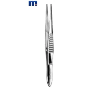 Pincet anatomisch slank model 11 cm recht rvs