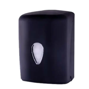 Mini handdoekrol dispenser 100 % recycled kunststof zwart vulling 321-321zk-325-325G