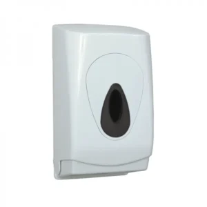 Dispenser toiletpapier bulk kunststof wit vulling: 462