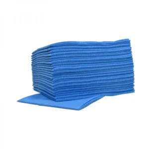 HACCP Non-woven sopdoeken food 45 x 50 cm blauw verpakt per 25 stuks