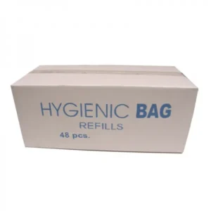 Damesverbandzakjes transparant plastic 25 zakjes