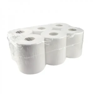 Handdoekrol Midi Centerfeed recycled tissue 1 laags 19,5 cm 300 meter