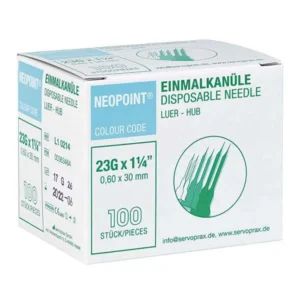 Neopoint injectienaald - 23 G, 30 mm