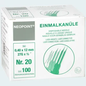 Neopoint injectienaald - 27 G, 12 mm