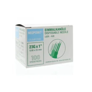 Neopoint injectienaald - 23 G, 25 mm