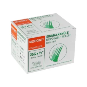 Neopoint injectienaald - 25 G, 16 mm
