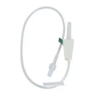 Koppelsysteem belucht open/dicht klem Luer Lock Flowstop 40 cm