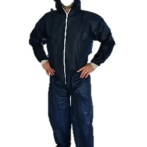 Coverall met capuchon en voeten non-woven XXL
