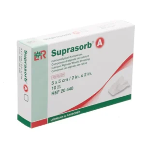 L&R Suprasorb A alginaat verband 5 x 5