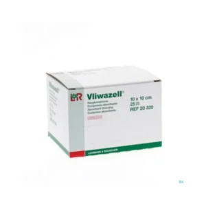 L&R Vliwazell absorberend compress 10x10