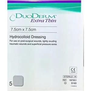 Duoderm extra dun hydrocolloid wondverband 7.5x7.5cm