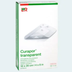 L&R Curapor transparant Chirurgische eilandpleister 10 cm x 8 cm