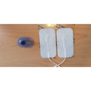Elektroden zelfklevend 5 x 10 cm 2 mm stekers voor Iontoforese