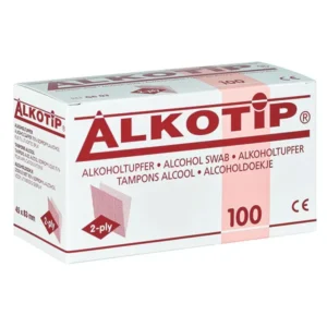 Alkotip alcoholreinigingsdoekje huid 45 x 83 mm
