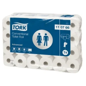 Tork Traditioneel Toiletpapier 2-laags Wit 250 Vel T4 Advanced
