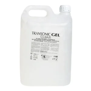 Transonic ultrasound gel clear 5 liter hard container