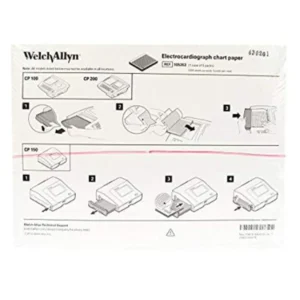 Electrocardiograph chant paper Welch Allyn