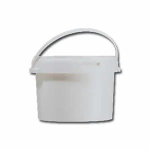 Emmer 2,5 ltr wit GL zonder deksel