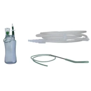 HVS 400 ml PUR eind-perf. drain + naald CH 10 L.L