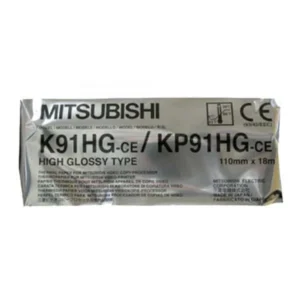 Mitsubishi High Glossy printerpapier 110 mm x 18 m