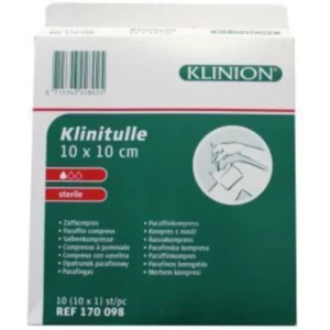 Klinion Klinitulle zalfkompress 10 x 10