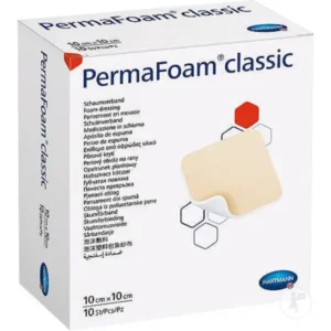 Schuimverband hydrofiel PermaFoam Classic 10 x 10 cm