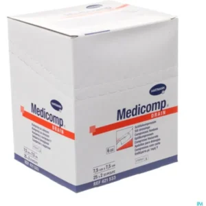 Gaaskompres Medicomp Drain 7,5 x 7,5 cm